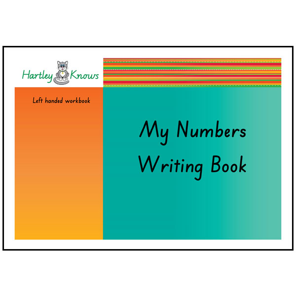 Numbers book left handed